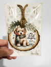 My First Christmas Wood Ornament – Optional Personalization