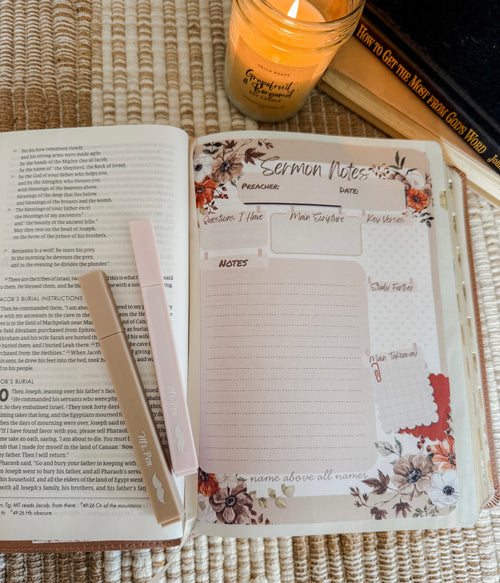Sermon Notes