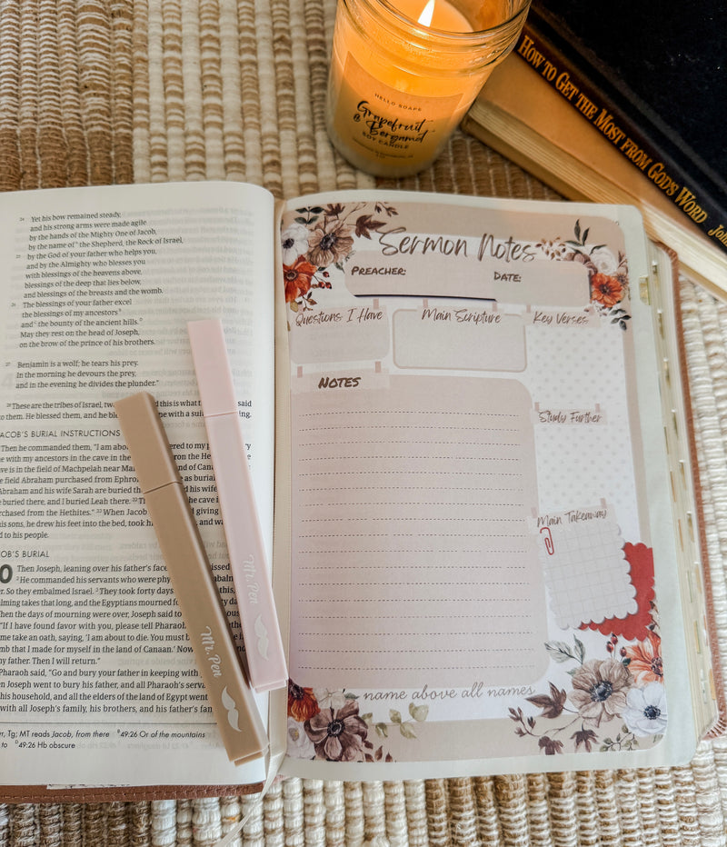 Sermon Notes