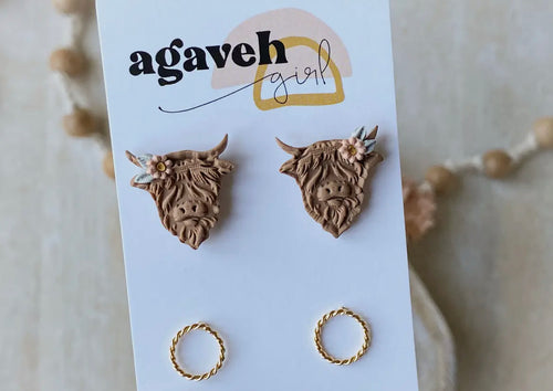 Highland Heidi Stud Earring Set