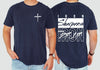 Iron Sharpens Iron Christian Tee • Proverbs 27:17