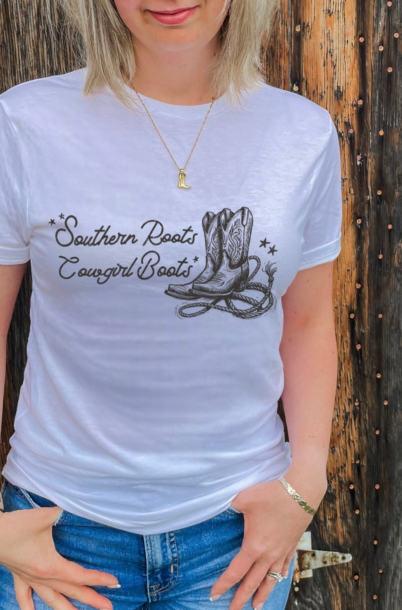 Western Tee + Necklace Set