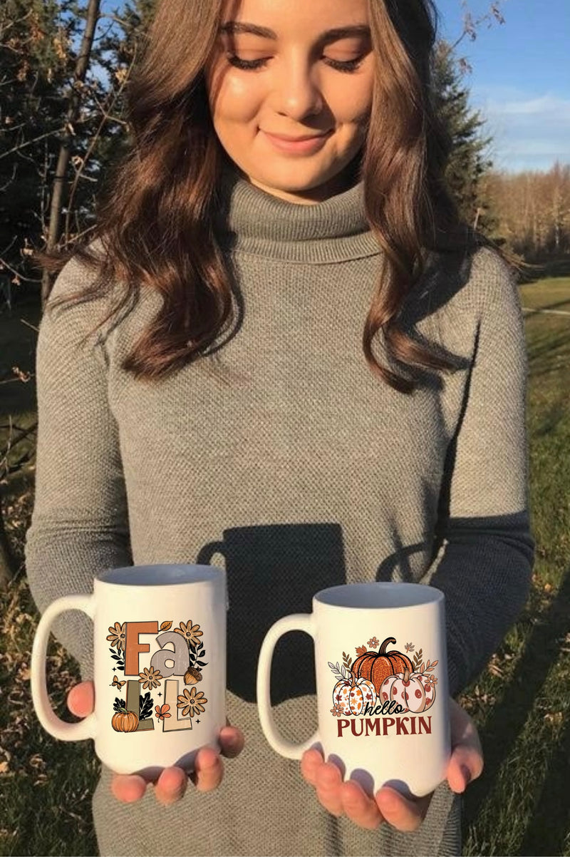 Fall Themed Mugs