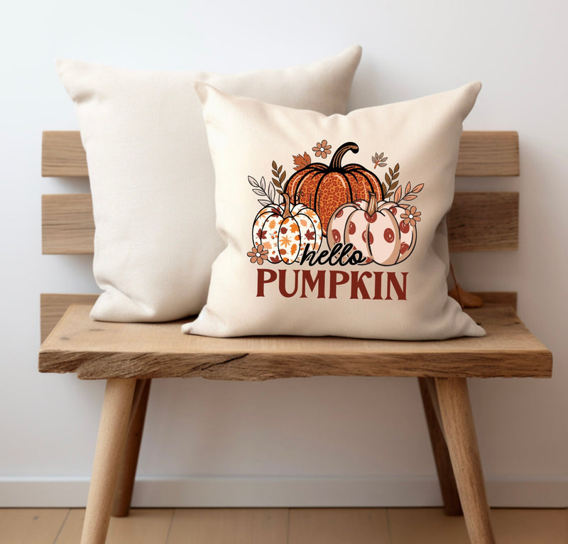 Hello Pumpkin Cushion Cover