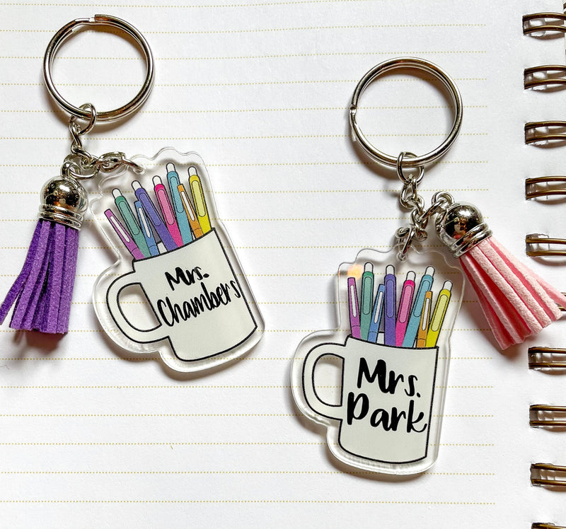 Teacher Keychain