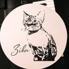 Stylized Photo Wood Sign: Round